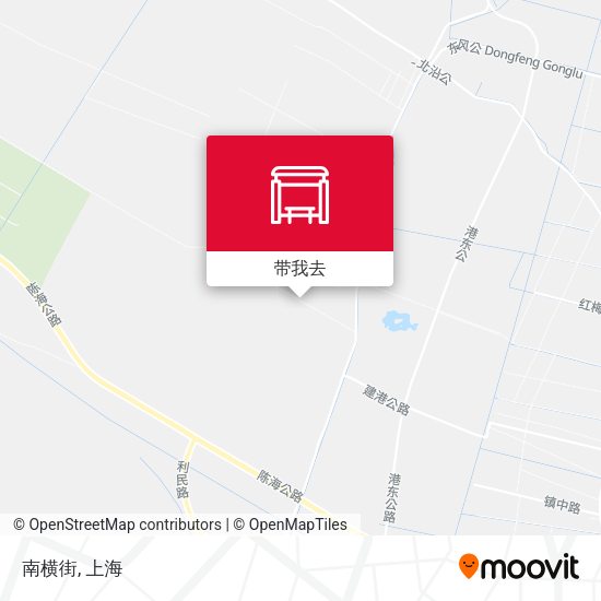南横街地图