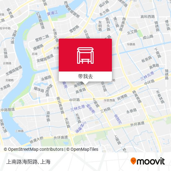 上南路海阳路地图