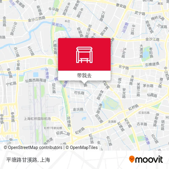 平塘路甘溪路地图