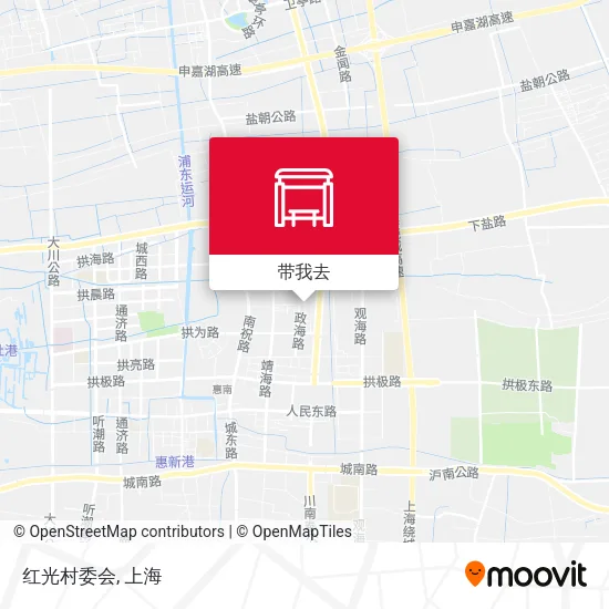 红光村委会地图