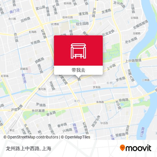 龙州路上中西路地图