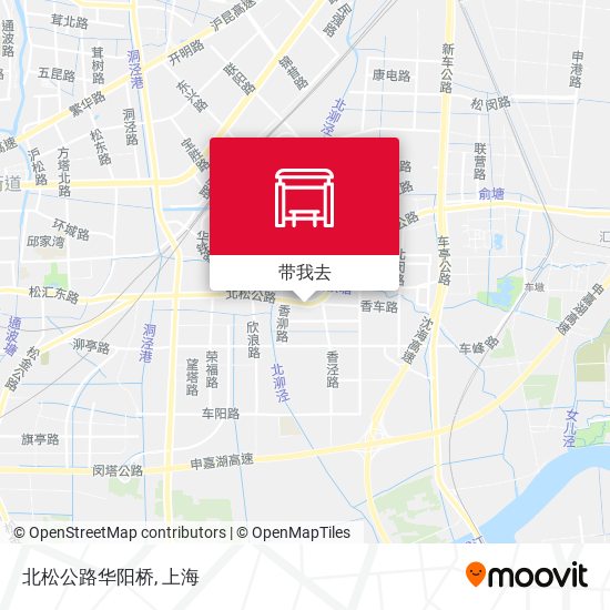 北松公路华阳桥地图