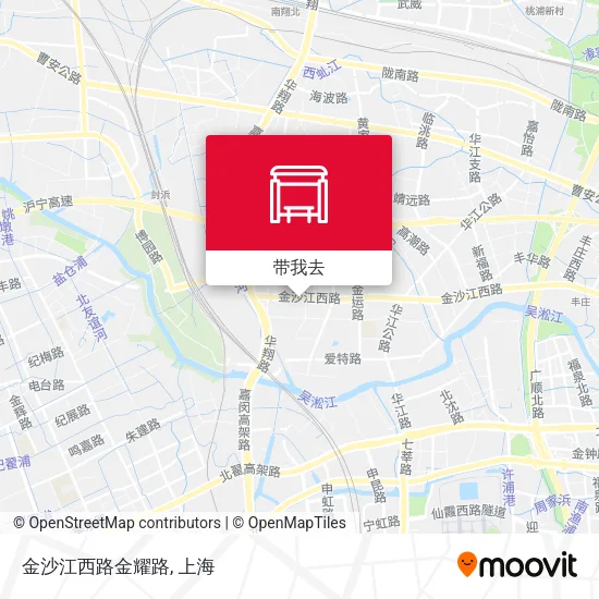 金沙江西路金耀路地图