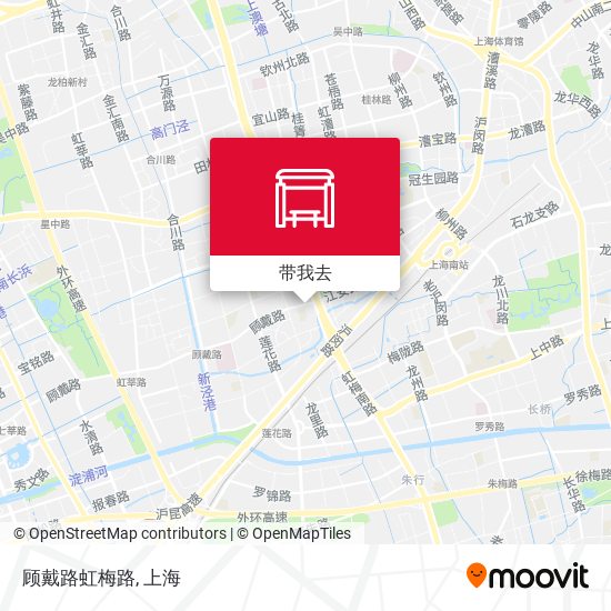 顾戴路虹梅路地图