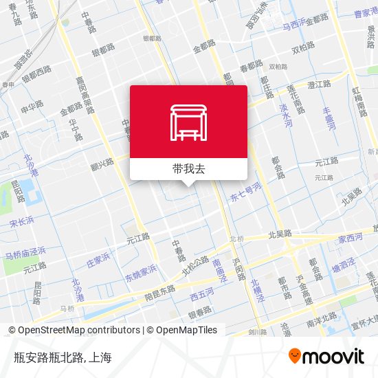 瓶安路瓶北路地图