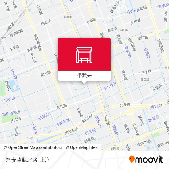 瓶安路瓶北路地图