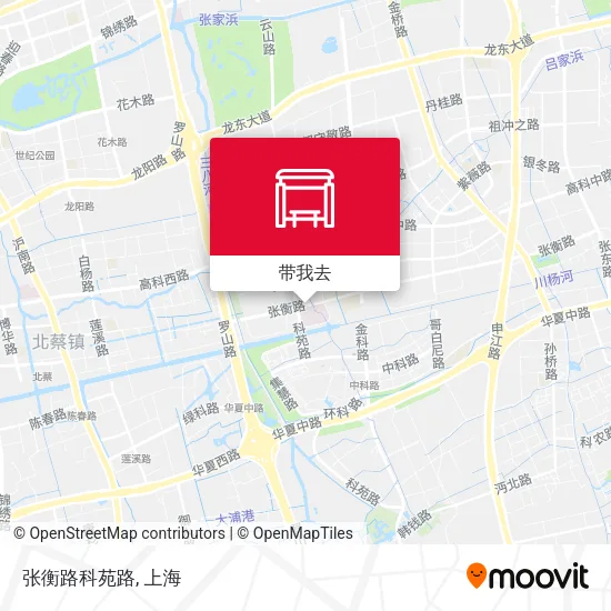 张衡路科苑路地图