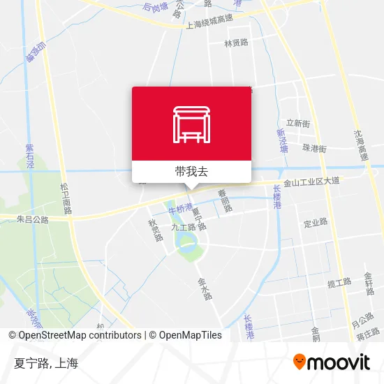 夏宁路地图