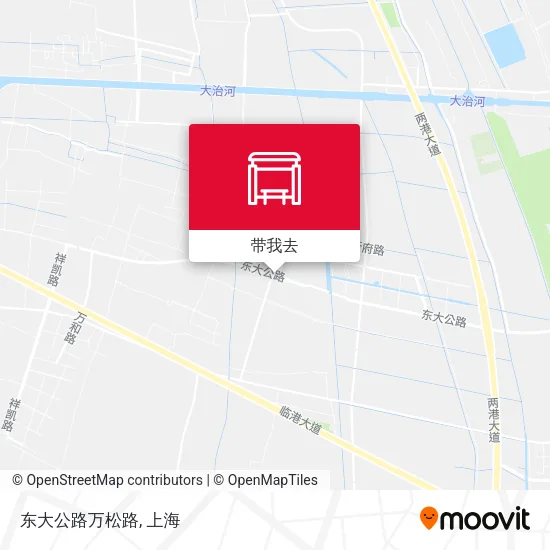 东大公路万松路地图