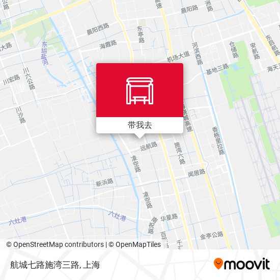 航城七路施湾三路地图