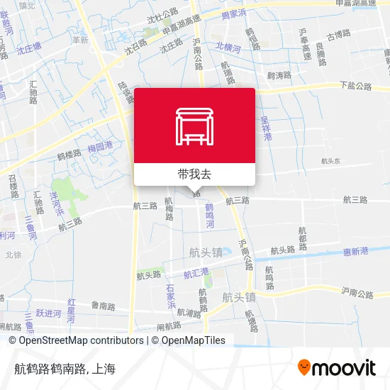 航鹤路鹤南路地图