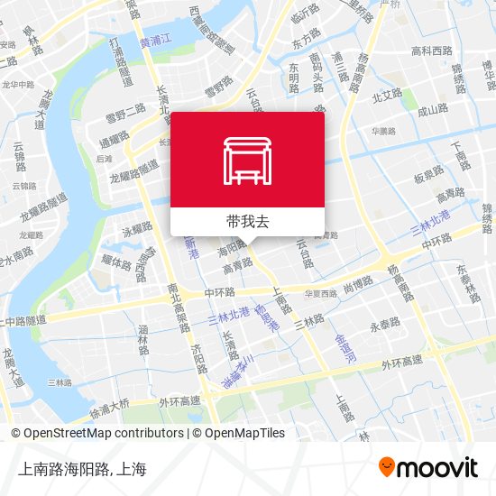 上南路海阳路地图