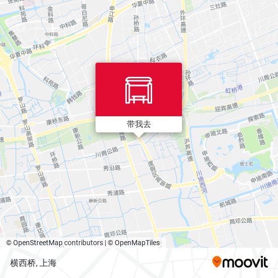 横西桥地图