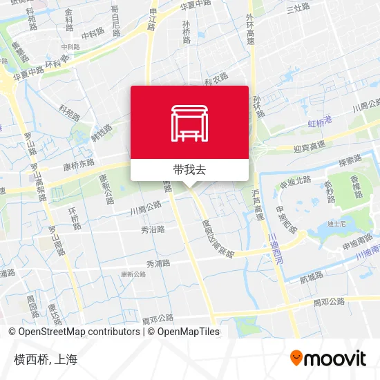 横西桥地图