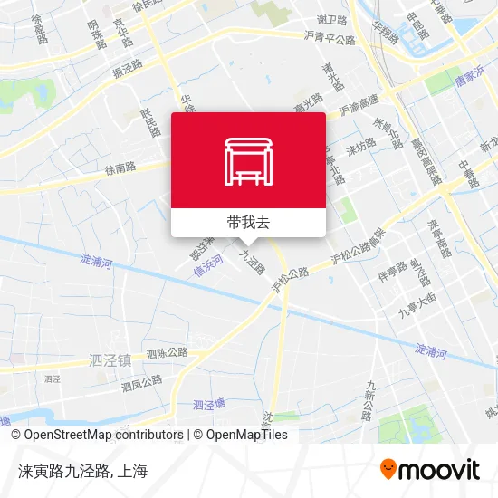 涞寅路九泾路地图