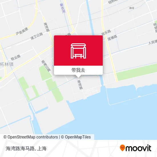 海湾路海马路地图