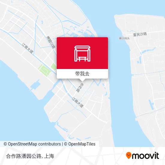 合作路潘园公路地图