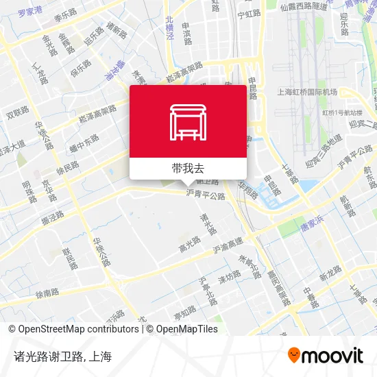 诸光路谢卫路地图