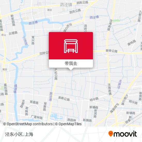 泾东小区地图