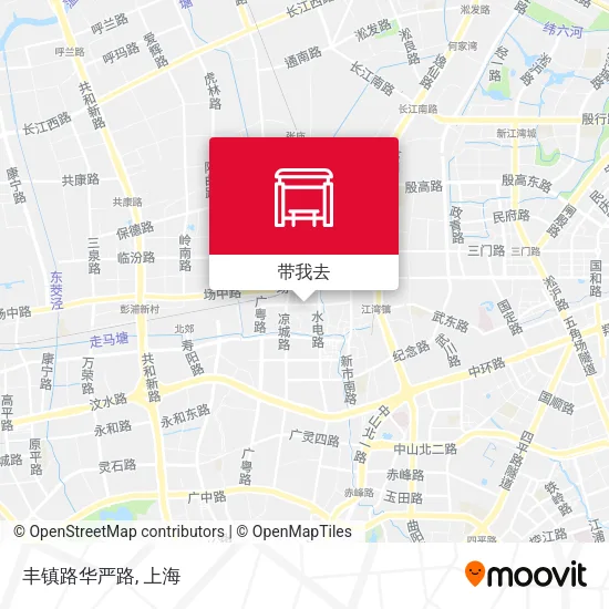丰镇路华严路地图