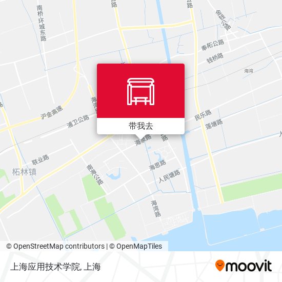 上海应用技术学院地图