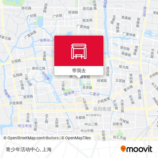 青少年活动中心地图