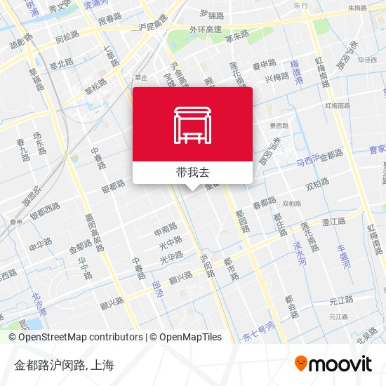金都路沪闵路地图