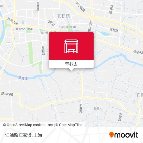 江浦路庄家浜地图
