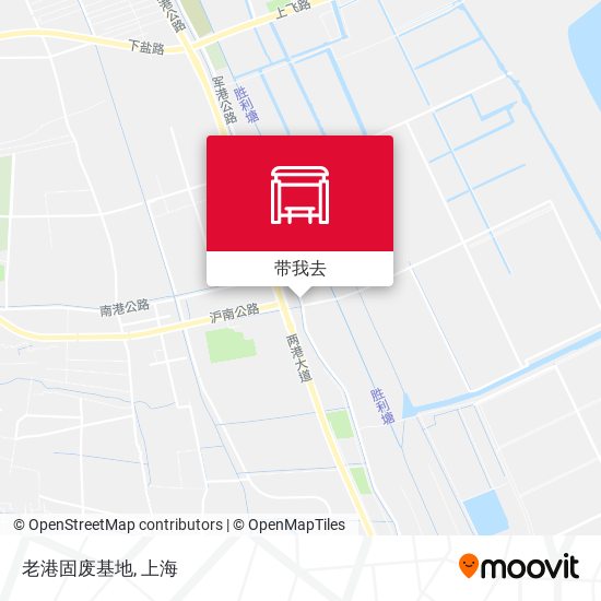 老港固废基地地图