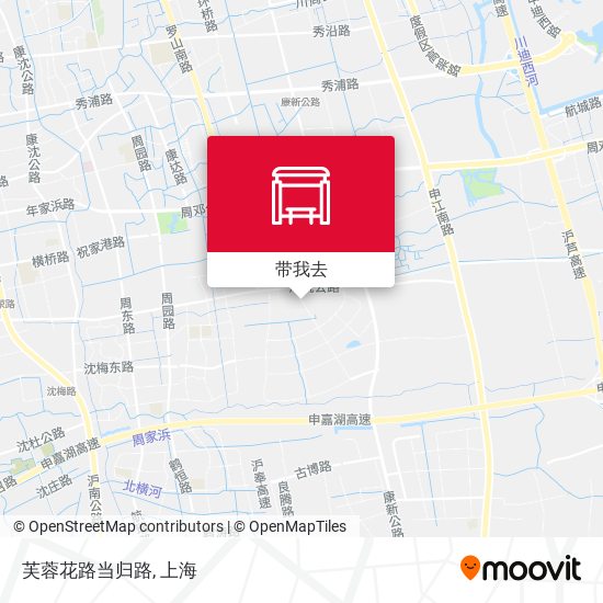 芙蓉花路当归路地图