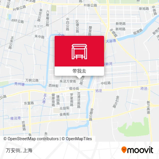 万安街地图