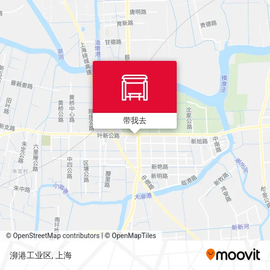 泖港工业区地图