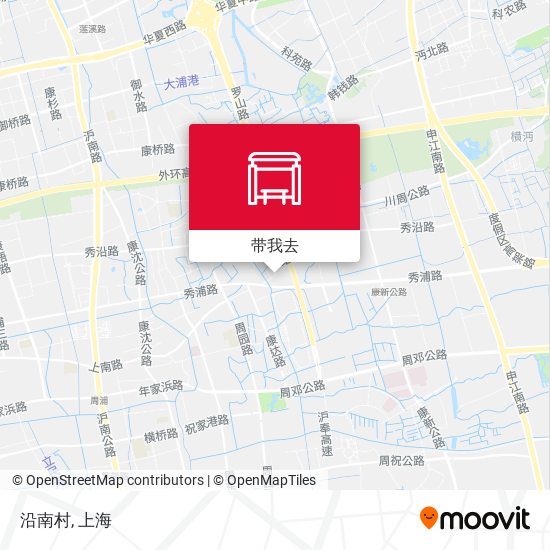 沿南村地图