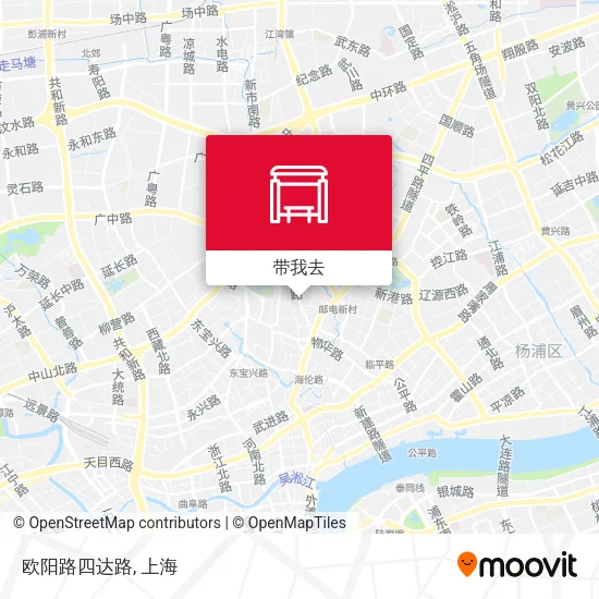 欧阳路四达路地图