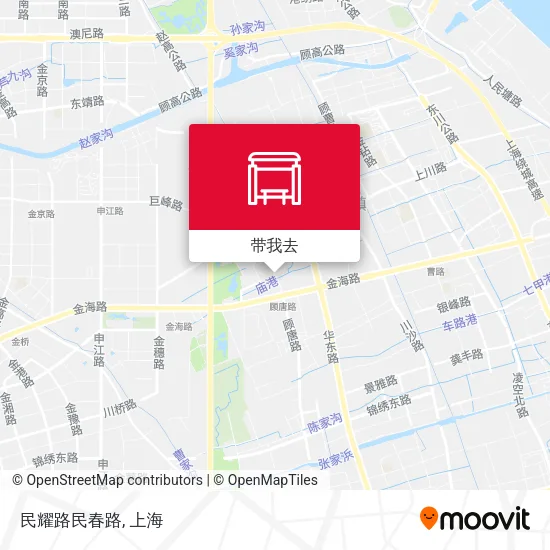 民耀路民春路地图