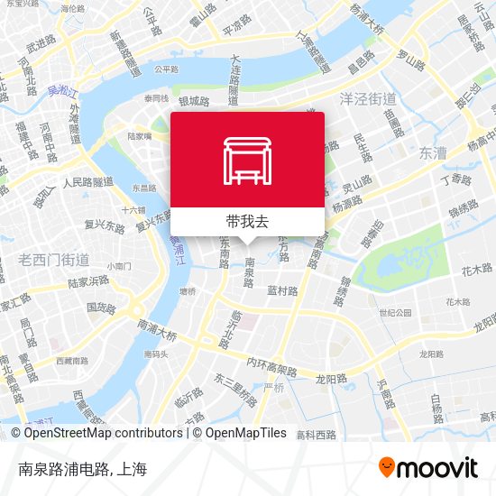 南泉路浦电路地图
