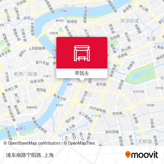 浦东南路宁阳路地图