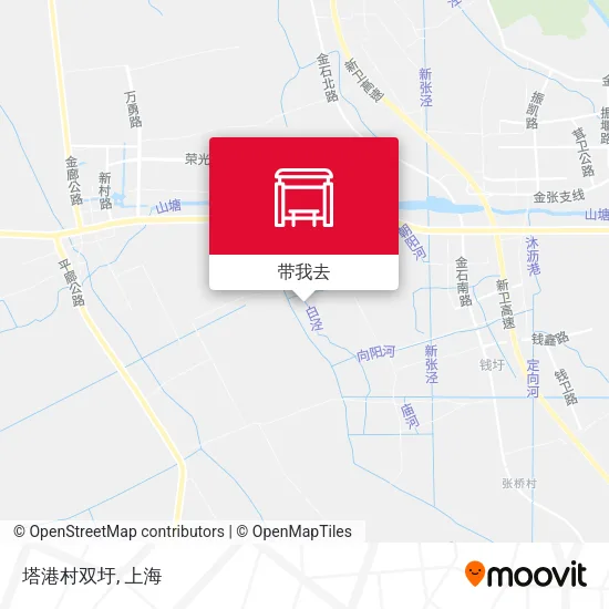 塔港村双圩地图