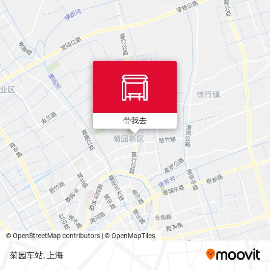 菊园车站地图