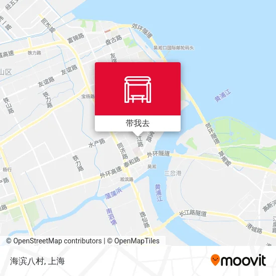 海滨八村地图