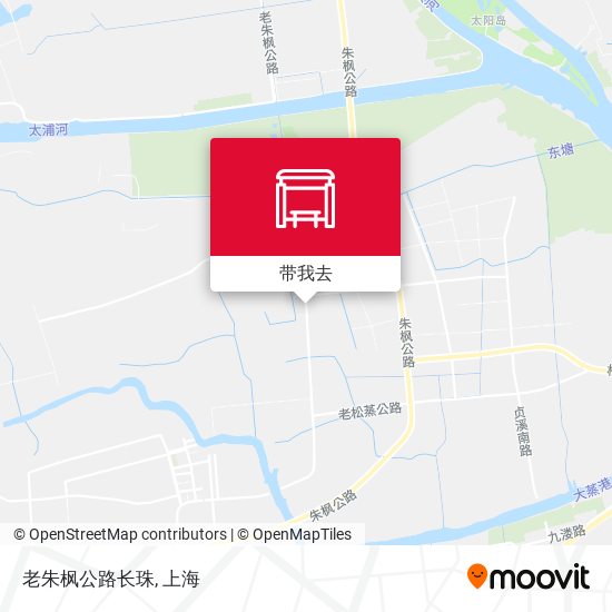 老朱枫公路长珠地图