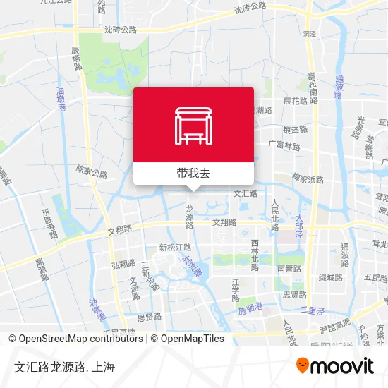 文汇路龙源路地图