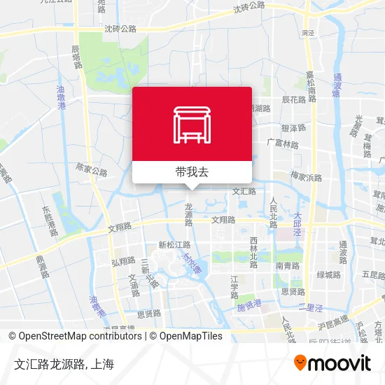 文汇路龙源路地图