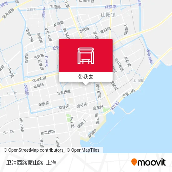卫清西路蒙山路地图