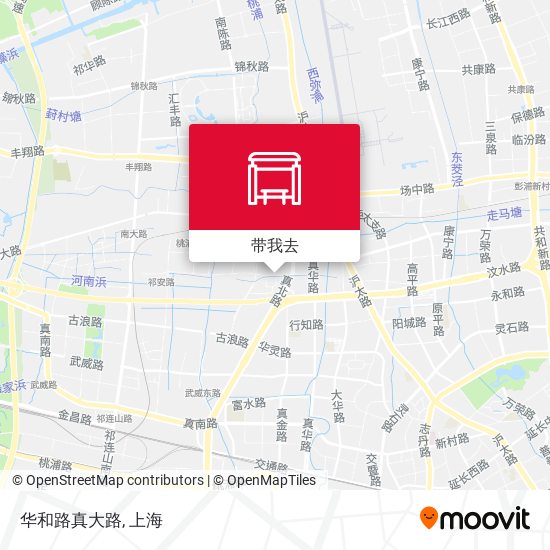 华和路真大路地图