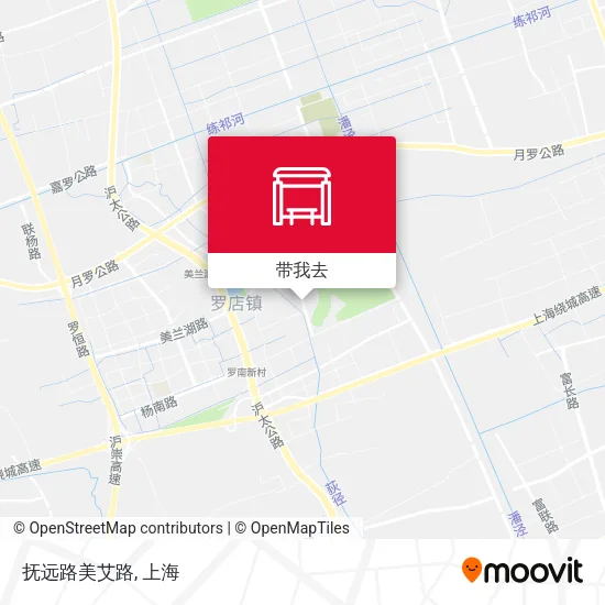 抚远路美艾路地图
