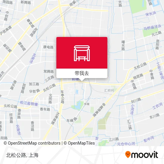 北松公路地图