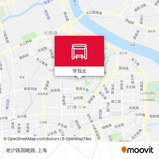 淞沪路国晓路地图