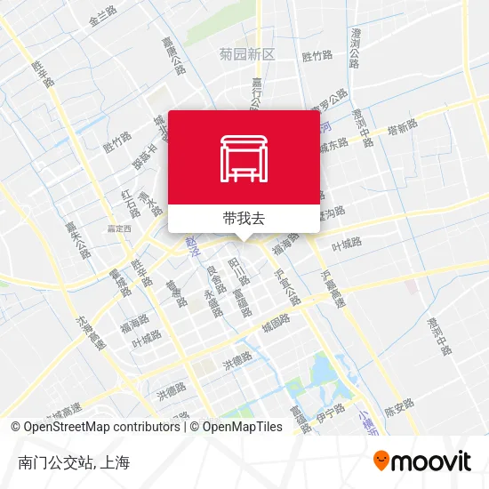 南门公交站地图