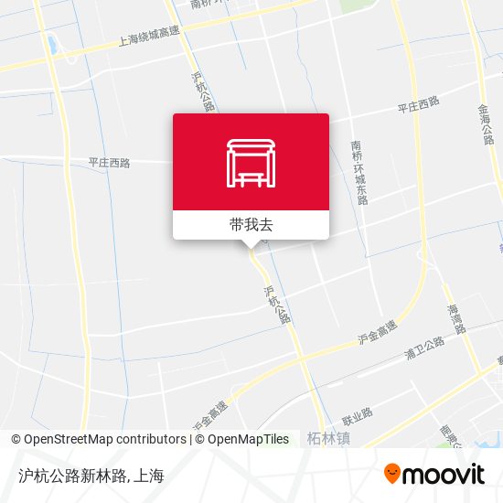 沪杭公路新林路地图